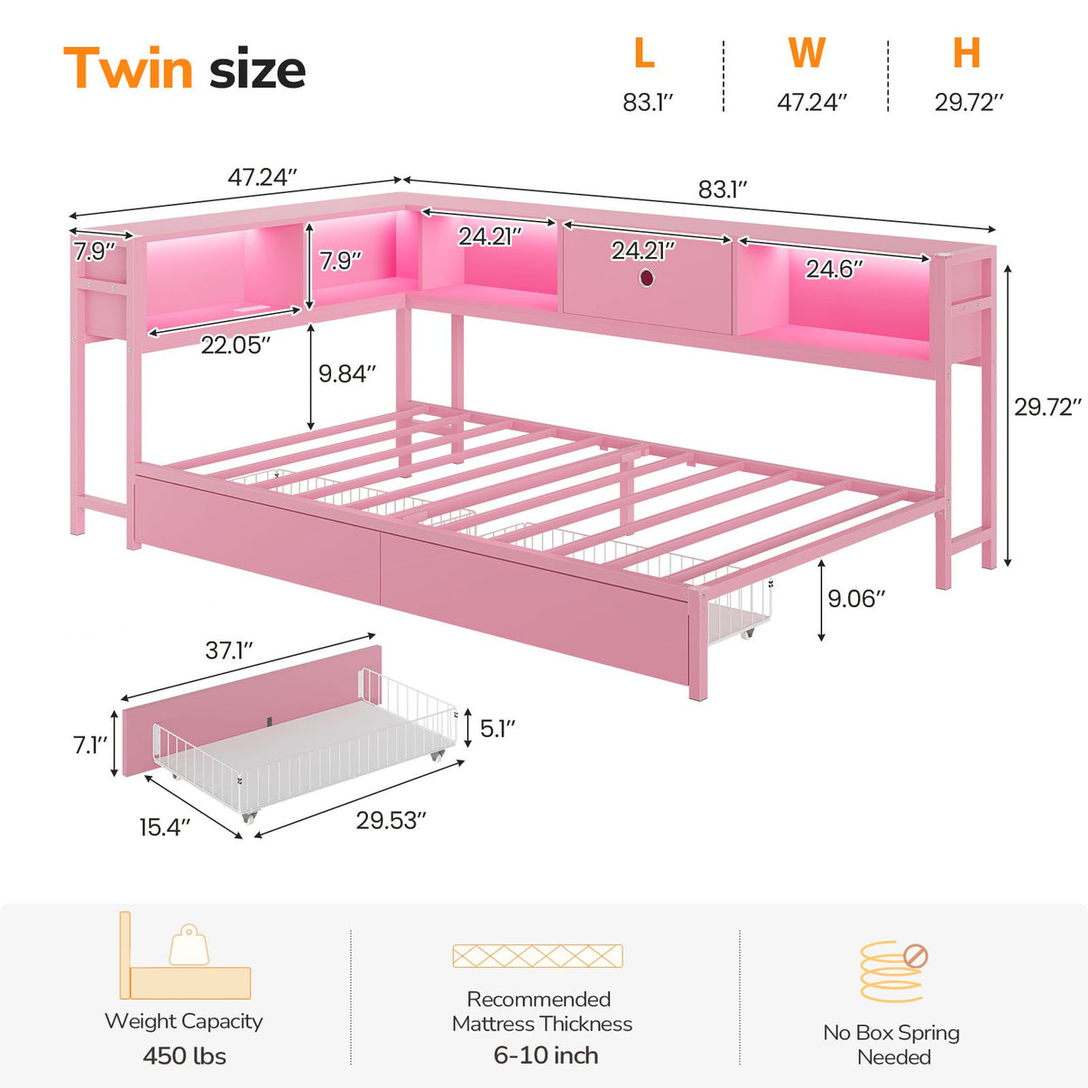 2 person desk